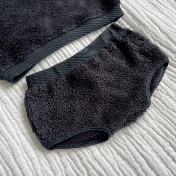 Emile et Ida fuzzy Sweater & Bloomer set - Picture 3 of 6